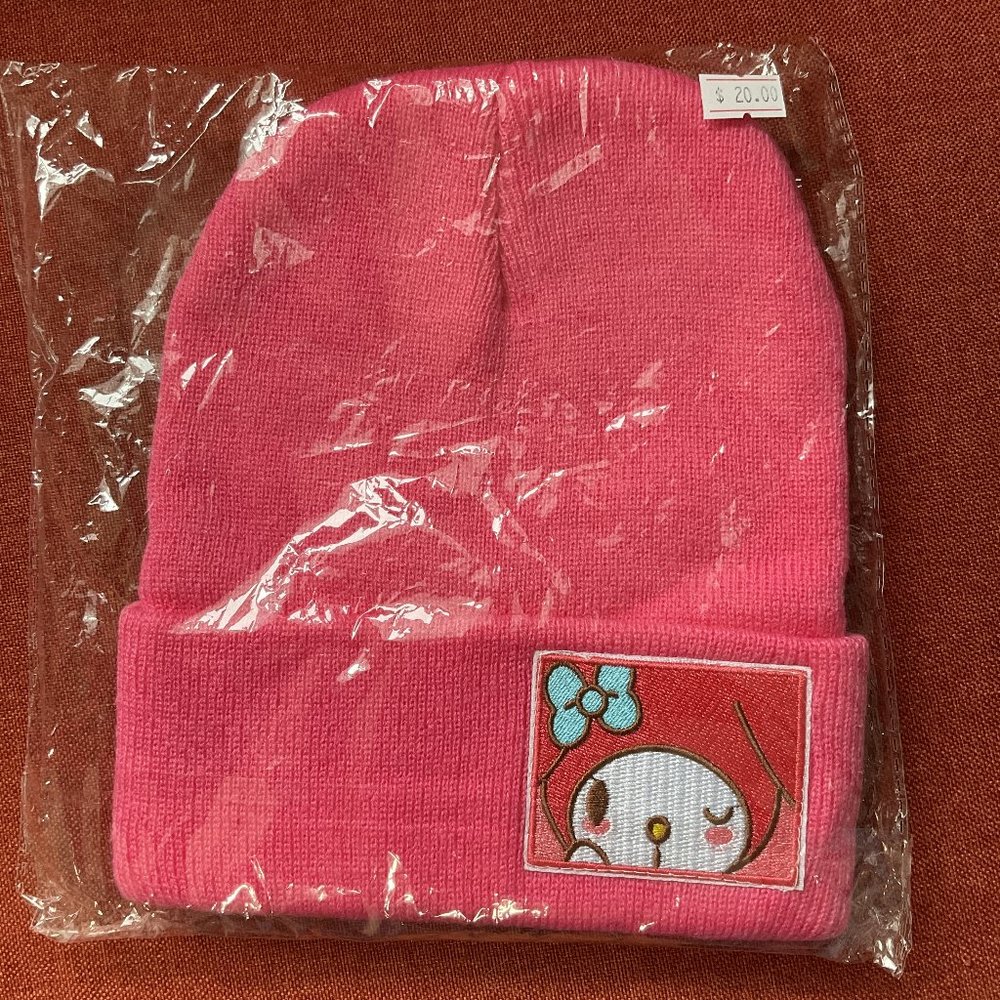 Pink Knit My Melody Tuque